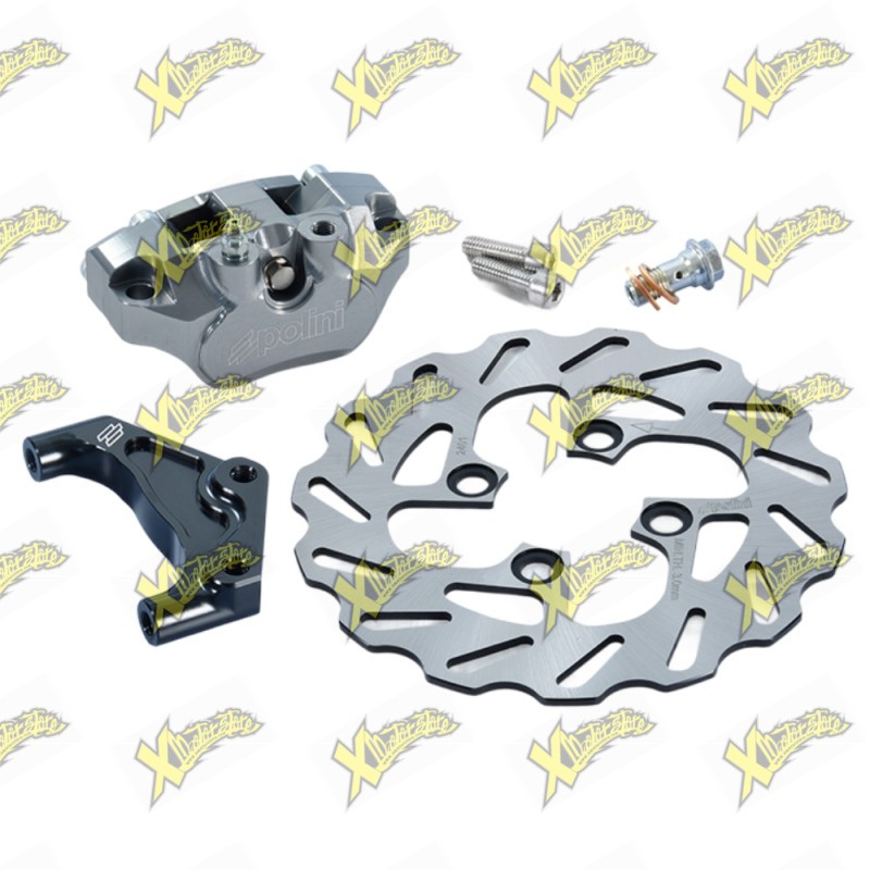 Kit freno radiale Polini con disco 200 mm per MBK Booster e Yamaha BW'S 178.2003 Kit freno radiale Polini con disco 200 mm per MBK Booster e Yamaha BW'S 178.2003