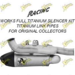Arrow Works Racing Titanium Slip-On Ducati Panigale V4 / V4S 2025 71163PK