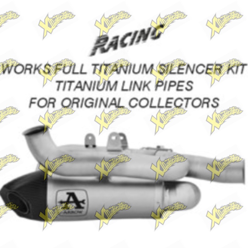 Arrow Works Racing Titanium Slip-On Ducati Panigale V4 / V4S 2025 71163PK Arrow Works Racing Titanium Slip-On Ducati Panigale V4 / V4S 2025 71163PK