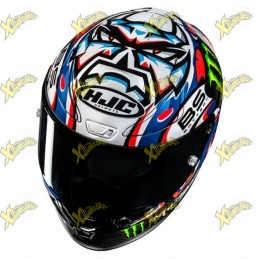 Casco HJC RPHA 1 V2 Carbon Quartararo Le Mans III – Integrale Fibra Composita FIM Racing