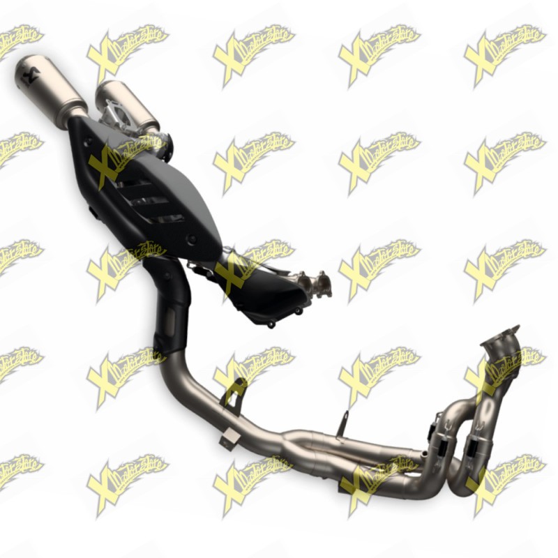 Scarico Akrapovic (alto) completo in titanio per Ducati Panigale V4/S 2025 96482351AA