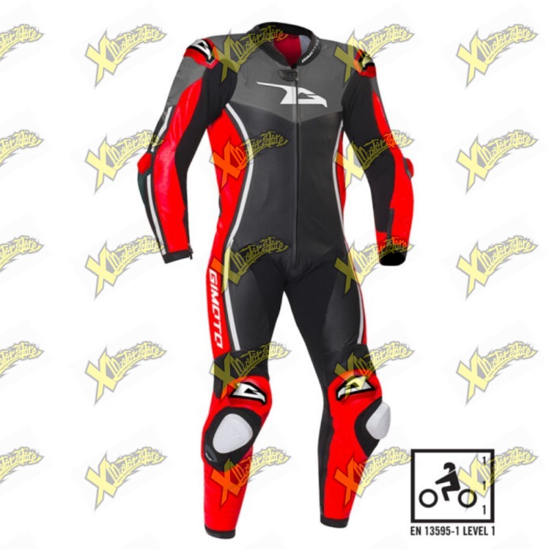 Gimoto Tornado leather motorcycle suit for children