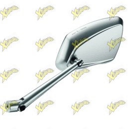 Ducati left rearview mirror in silver aluminum – Code 96880541AB