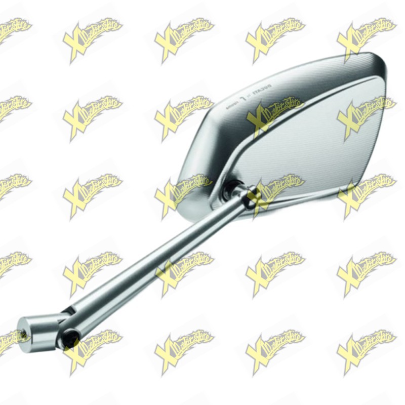 Ducati left rearview mirror in silver aluminum – Code 96880541AB