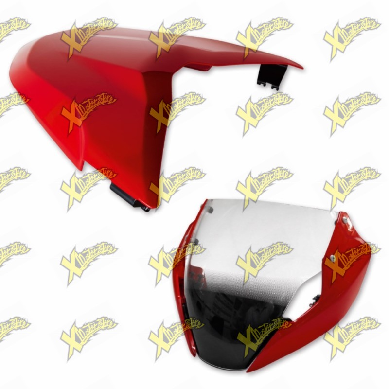 Ducati Monster 797 Plus Kit with sport windscreen and passenger seat cover – Code 97980571A