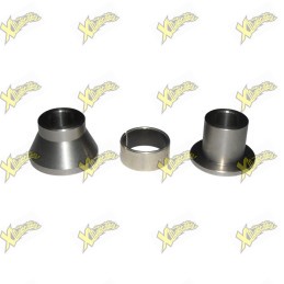 Stainless steel standoffs kit for hydraulic caliper rear support