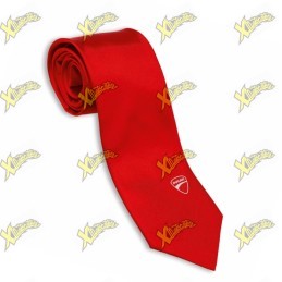 Ducati red silk tie 987683605