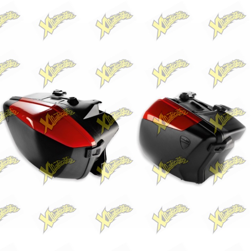 Ducati Multistrada 1200 Red Side Hard Cases Set – Part 96785610C