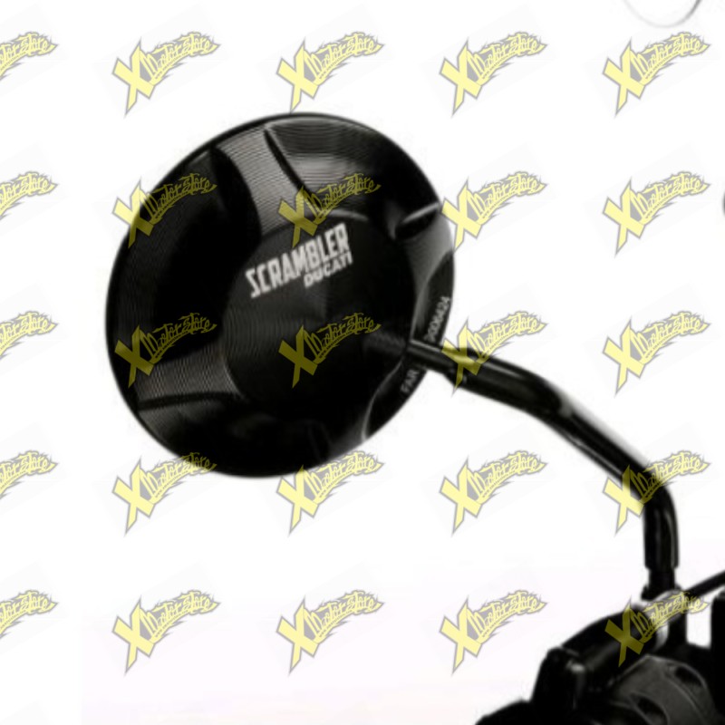Specchio Retrovisore Destro in Alluminio Originale Ducati Scrambler 96880181A