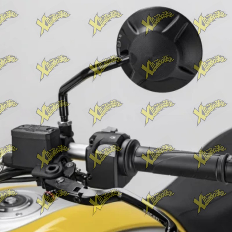 Left Rearview Mirror Ducati Performance Scrambler Black CNC 96880191A
