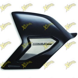 Carbon and Titanium Swingarm Cover Ducati Panigale V4 96989991B