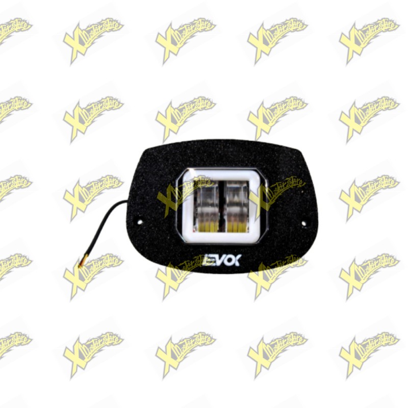 EVOK Iron LED Complete Front Headlight Dual Lens Plug&Play Piaggio Ciao 246472218