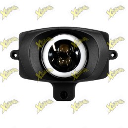 EVOK Iron LED Round Front Headlight Dual Lens Plug&Play V-FACE 246472221