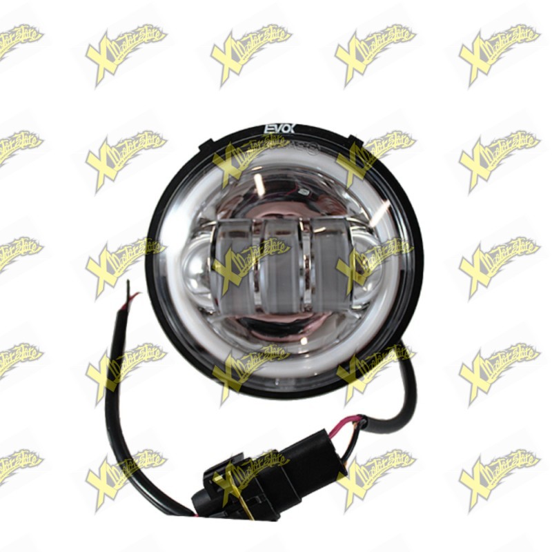 Fanale Anteriore EVOK Iron LED Fondo Cromato Plug&Play Vespa 50 N L R 246472208