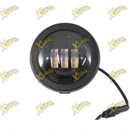 Fanale Anteriore EVOK Iron LED Fondo Nero Plug&Play Vespa HP FL 50 125 246472207