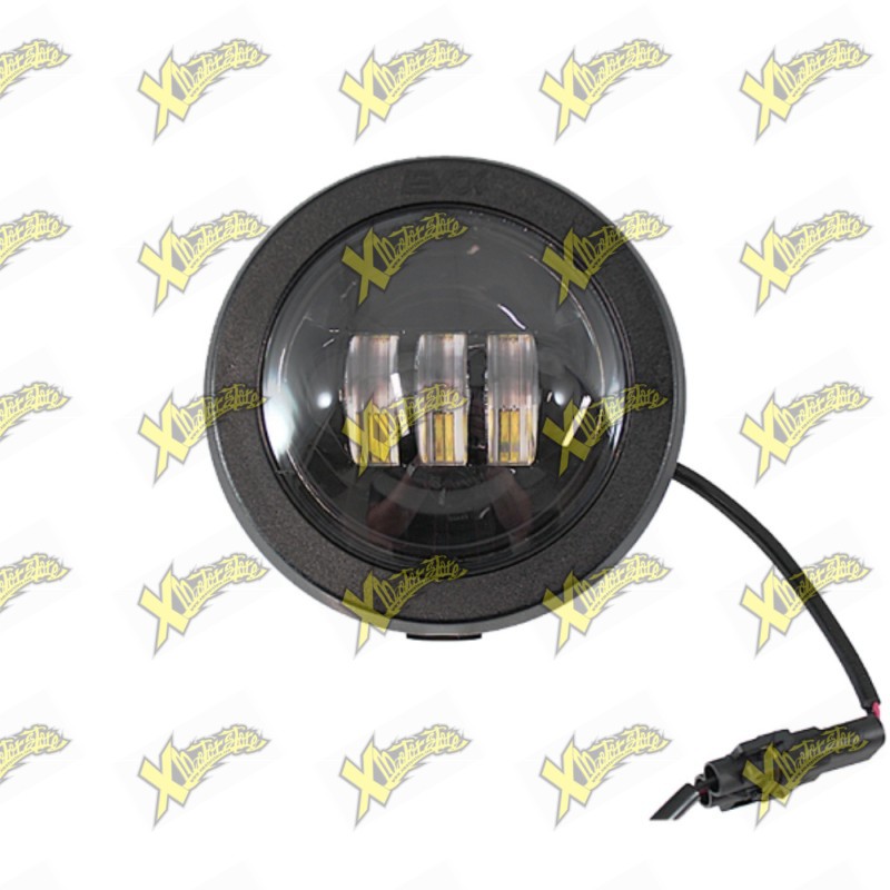 Fanale Anteriore EVOK Iron LED Fondo Nero Plug&Play Vespa HP FL 50 125 246472207