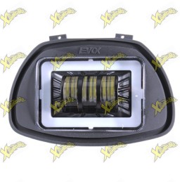 Fanale Anteriore EVOK Iron LED Rettangolare 3 Lenti Plug&Play Vespa GL Sprint 180 SS 246472194