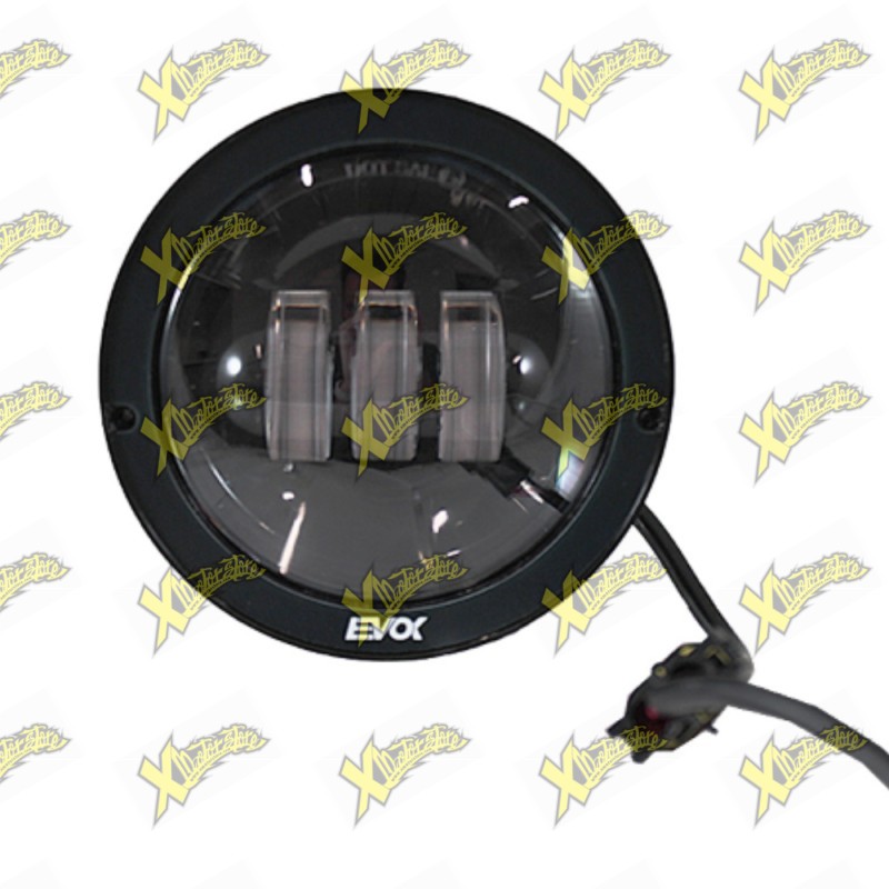Fanale Anteriore EVOK Iron LED Fondo Nero Plug&Play Piaggio SI FL2 246472211