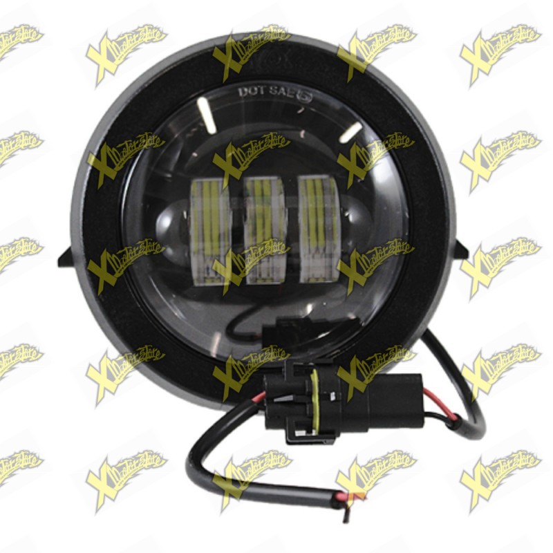 Fanale completo anteriore EVOK Iron LED fondo nero per Vespa PK 50 125 S XL – 246472209