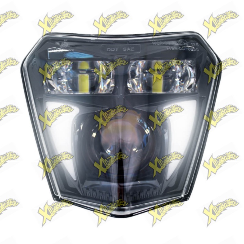 EVOK Iron LED Front Headlight KTM 125–690 EXC SMR SX XC E-Mark Approved 246472205