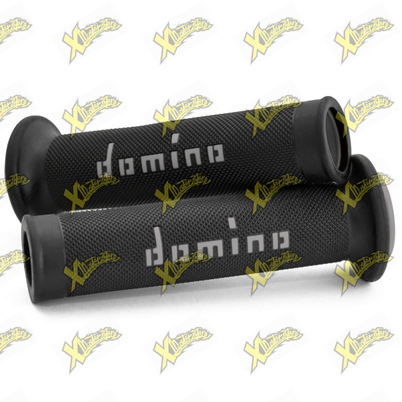 Ohvale GP-7 Black/Grey Road-Racing Grips Pair 04.ST.0014.L