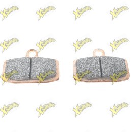 Polini sintered brake pads for Polini 4 piston brake caliper 174.2161