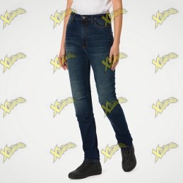 PMJ Sara Women Motorcycle Jeans blue