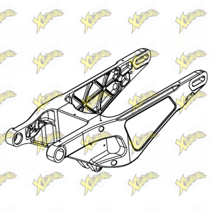 Ohvale GP-7 Complete Swingarm 04.FO.0001.L