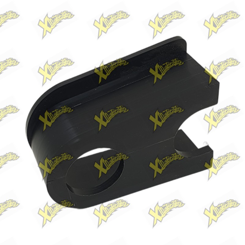 Chain guide shoe for aluminum swingarm Dm