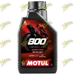 Olio miscela Motul 800 2T factory line road racing 104041