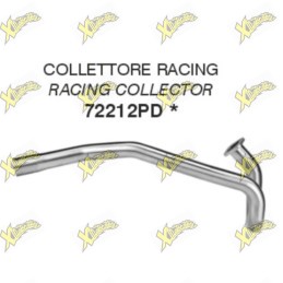 Collettore racing Arrow inox per Beta RR 125 4T Enduro Motard 2024 2025 72212PD