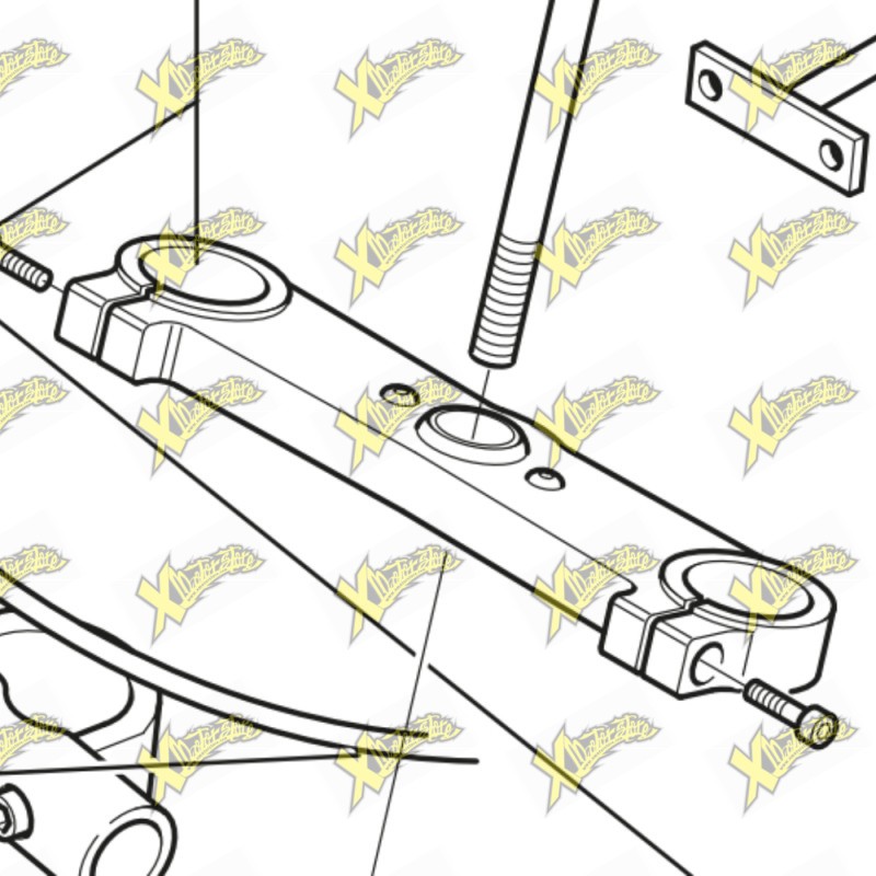 Polini GP4 Upper Fork Triple Clamp 143.415.023