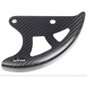 Carbon protection for Honda Crf Cr rear brake disc.