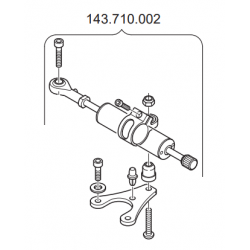 ADJUSTABLE STEERING DAMPER STEEL GP2