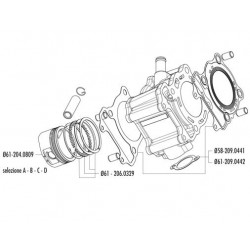 KIT HONDA SH 150,@,DYLAN,NES 4T SP.14 D.61 O