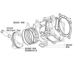 KIT HONDA CRF 450 D.100 O