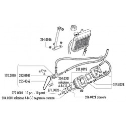 KIT PEUGEOT H2O D.46 103/4/5-GL10-SPX CIL + PIS + HEAD