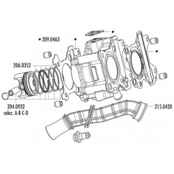 KIT YAMAHA 50 4T GIGGLE-NEO'S D.44