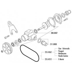 POMPA ACQUA MOTORE PEUGEOT
