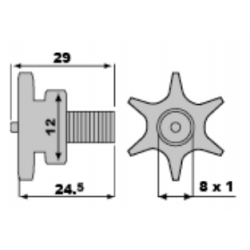 M8 Z7 minivan pinion reinforced