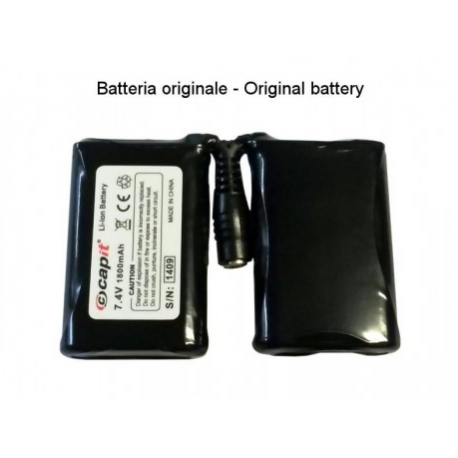 BATTERIA DI RICAMBIO GUANTI RISCALDATI CAPIT (MODELLI A 2 BATTERIE)