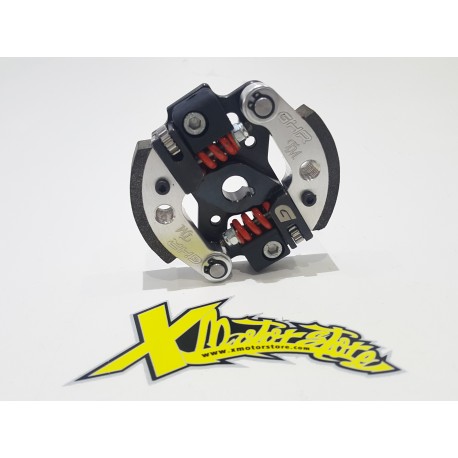 COMPLETE GHR CLUTCH 2 MASSES D. 80 G-CARBON-TECH WITH G-RADIUS PLATE BLACK