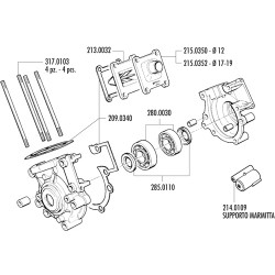 POLINI ENGINE CRANKCASE FOR MOTOBECANE