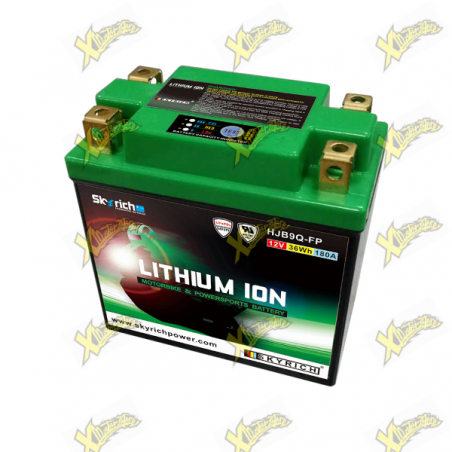 Batteria Al Litio Skyrich Per Moto 12V 48Wh - HJTZ10S-FP - Foto 9