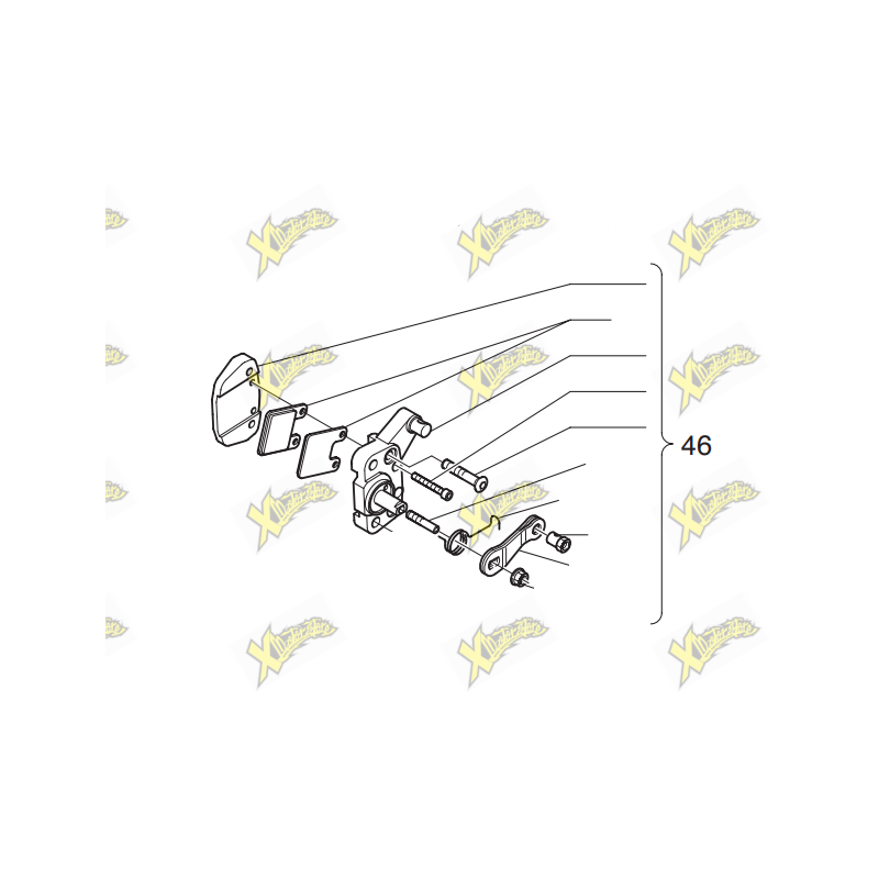 pinza freno minimotard polini